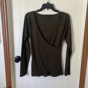 V Neck Long Sleeve